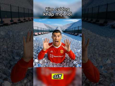 Cả trường học của Ronaldo ngập trong kim cương #ronaldo #mochitv #messi