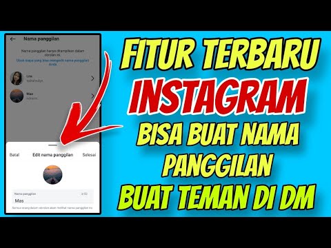 Fitur Terbaru Instagram Bisa Buat Nama Panggilan Sendiri untuk Teman di Obrolan Instagram