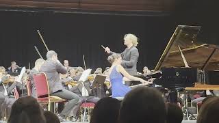 David Garrett & John Haywood piano concerto "One World" World premiere,Uraufführung mit Olga Scheps