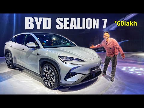 BYD Sealion 7 electric car Unveiled! with 587kms Range | wow