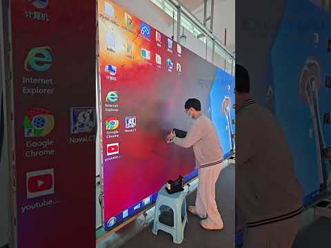 It's a pity that it was almost perfect.#ledscreen #leddisplay #ledwall #eagerled #ledmodule