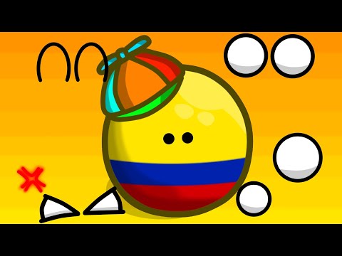 Cómo crear tus propios ojos de countryballs #countryballs #viral #video