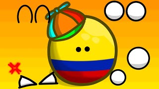 Cómo crear tus propios ojos de countryballs #countryballs #viral #video
