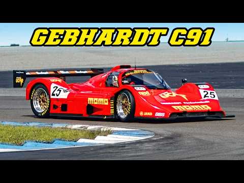 1991 Gebhardt C91 Group C | 580hp Cosworth DFR V8 | Flat-out Racing in 2024