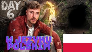 7 Days Stranded in A Cave | @mrbeast 7 dni uwięziony w jaskini | @mrbeast w języku polskim