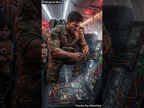 Indian Army saved the burning plane from crashing #ai #army