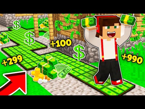 MINECRAFT ALE WSZYSTKO ZAMIENIAM W PIENIĄDZE 🤑?! GPLAY & LUMI