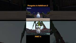 Penguins in Helldivers 2