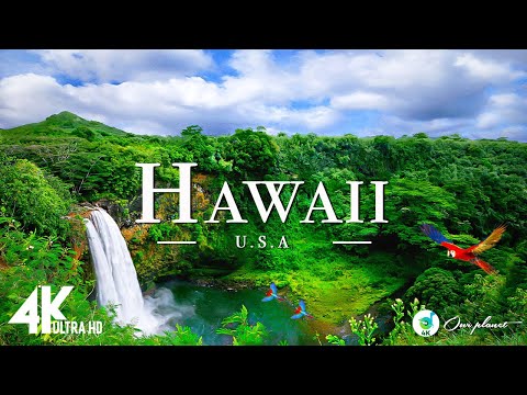 Hawaii 4K UHD - Relaxing Music Along With Beautiful Nature Videos (4K Video Ultra HD)