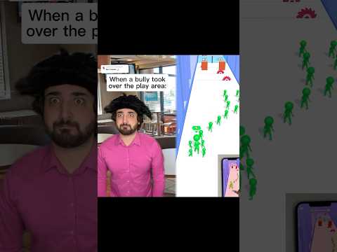 When a bully took over the play area. #happy #funny #pov #interesting #gaming