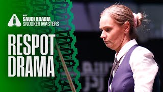 RESPOT! 🔥 | Reanne Evans vs Kreishh Gurbaxani | 2025 Saudi Arabia Snooker Masters