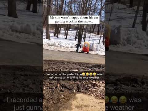 I felt that with my whole heart #snow #car #stuck #winter #pubity #fyp #bhfyp #funny #explorecomedy