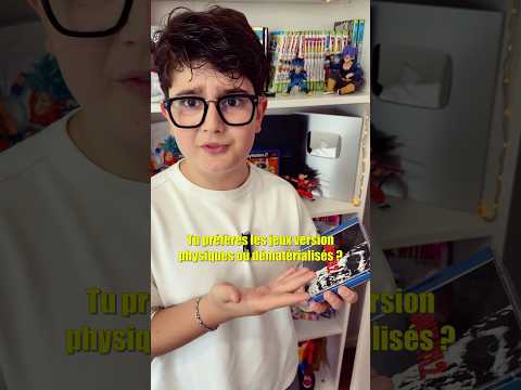 Tu préfères les jeux vidéos en support physiques ou dématérialisés
