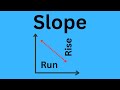 Understanding Slope