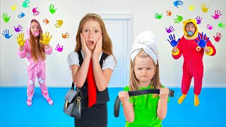 नस्त्या और बच्चों और माता पिता के लिए बड़े होने की मज़ेदार कहानी