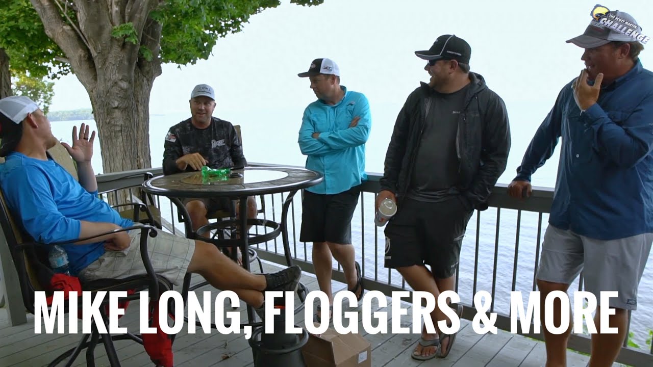 Mike Long Snagging Bass, Floggers, Tree Sperm and Champlain.