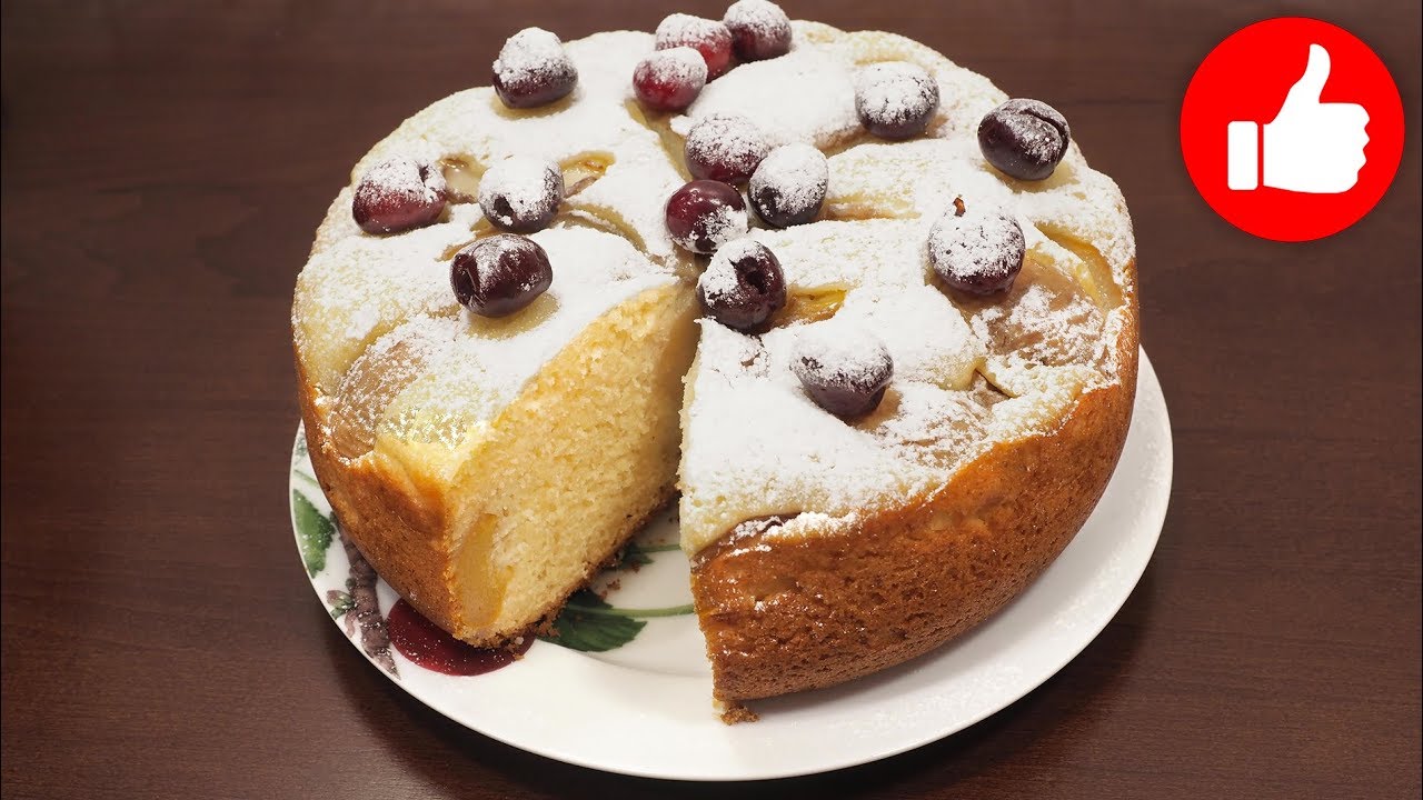 Божественный творожный пирог с персиками в мультиварке вкусно, рецепт пирога