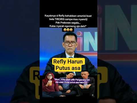 Refly Harun putus asa #kabarterbaru #beritaviral #viral #fypã‚·