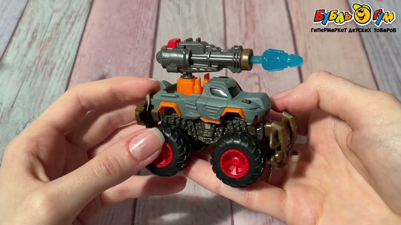Игрушка-сюрприз Monster trucks Color change в ассортименте - видео Игрушка-сюрприз Monster trucks Color change в ассортименте - видео