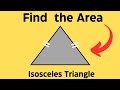 Understanding Isosceles Triangle Area Calculation