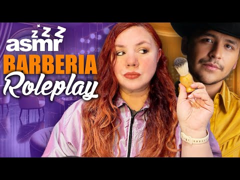 🌙 ASMR Barberia a Christian Nodal 💈Roleplay ASMR en Español para DORMIR