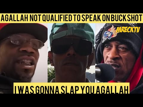 Agallah Put On Blast For Speaking On Buckshot Situation On M.Reck Show|Rockness Monsta