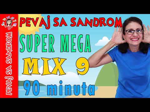 💖 Super MEGA MIX 9 💖 Pevaj Sa Sandrom | Dečije pesme | Dečije priče