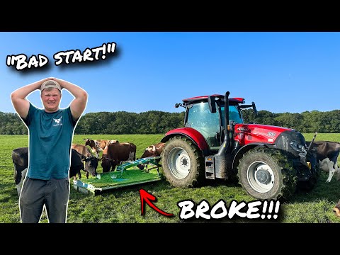 WE HAVE TO MUCH NOW!?.... COWS WON'T EAT THE GRASS!!!