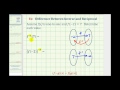 Understanding Inverse and Reciprocal Functions
