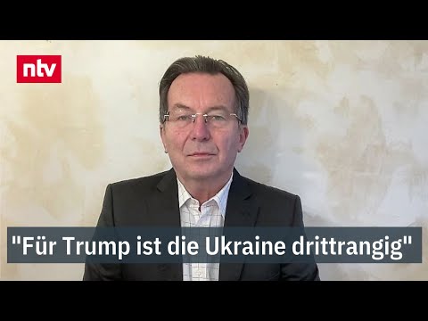 "Für Trump ist die Ukraine drittrangig" - Oberst a.D. zu Friedensszenario | ntv