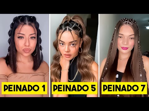 los 10 Peinados MÁS LINDOS y FACILES para la ESCUELA