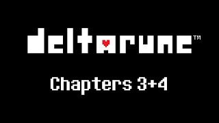 Playing deltarune chapter 3 for the first time.