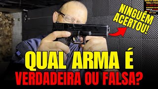 3 ARMAS, QUAL É A VERDADEIRA? TOPA O DESAFIO? Prova AGORA