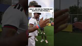 Willy, Sid und Eli treffen aufMarcelo und Pogba😱