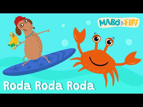 RODA RODA RODA | CARANGUEJO PEIXE É? | videoclipe musical infantil com Mabô e Fifi