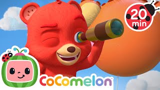 Boba's Hot Air Balloon Trip 🎈 | CoComelon Animal Time | Fun Kids Songs + Adventures