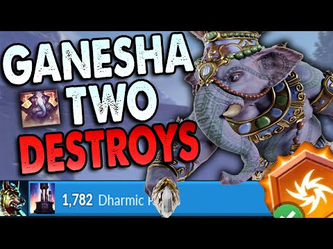 GANESHA'S ASPECT MAKES HIS 2 DO MORE DPS THAN ANUBIS BRO