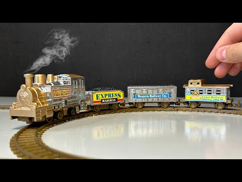 1/120 Cargo Train Start Set gets unboxed and tested! Old Toy unboxing