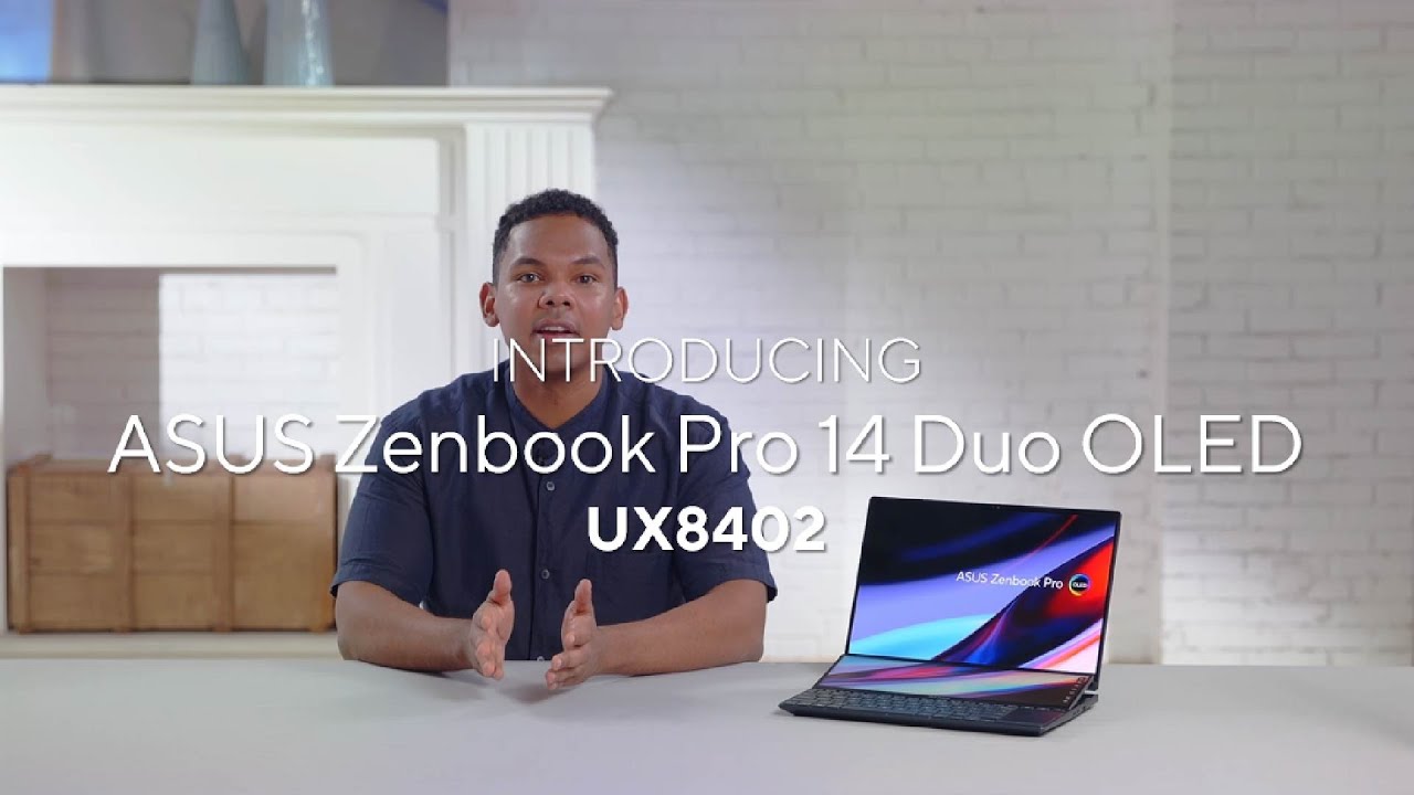 ASUS Zenbook Pro 14 Duo OLED (UX8402VV-PS96T) 14.5 120Hz OLED WQXGA+ (100%  DCI-P3)