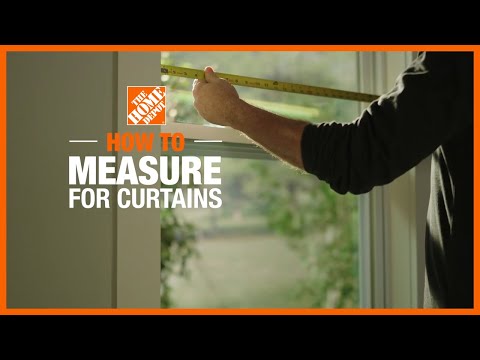 How To Hang Curtain Rods, Home Depot Curtain Rod Installation Guide