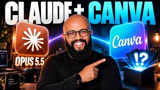 NOVO CLAUDE OPUS 5.5 + CANVA: Poucos Estão Usando ISSO (FANTÁSTICO)