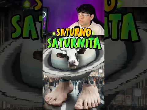 El oscuro origen de la vaca Saturno Saturnita #terror #memes #datoscuriosos #brainrot #vacasaturno