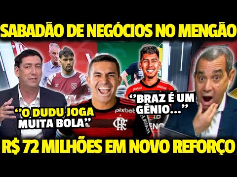 SABADÃO DE CHEGADAS NO MENGÃO! "ELE VAI JOGAR DE TERNO NO FLAMENGO''! NOTÍCIAS DO FLAMENGO HOJE