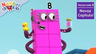 Superocto e o Caminho da Justiça | Episódio Completo - 06x09 | Criança | Numberblocks em Português