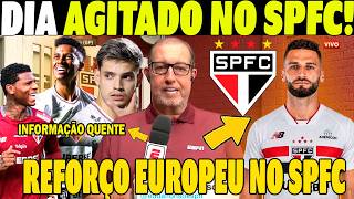 PACOTÃO de REFORÇOS no SÃO PAULO! EDU E HERNAN TROUXE INFORMAÇÃO! +DOMINGOS! NOTICIAS DO SÃO PAULO