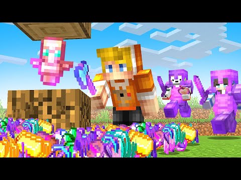 Майнкрафт СПИДРАНЕР против 10 ОХОТНИКОВ, но ВСЕ ПРЕДМЕТЫ СЛУЧАЙНЫ…