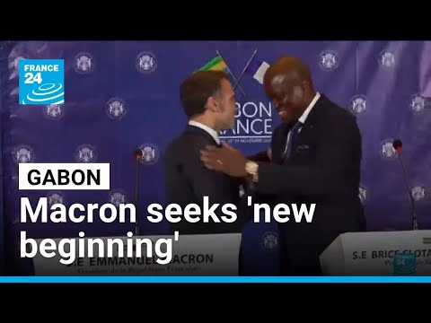 YouTube video thumbnail: France and Gabon Seek ‘new Beginning’ in Relations