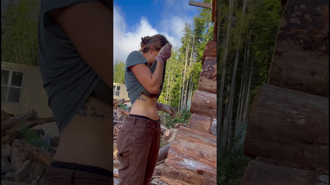 How i stay warm, dry, and cook when it’s a cold, wet winter also, summertime firewood workouts