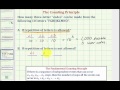 Creating Three-Letter Codes with Repetition