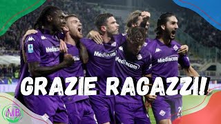 UDINESE-FIORENTINA 2-3 | GRAZIE RAGAZZI!! Adesso posso sfogarmi!!🔴